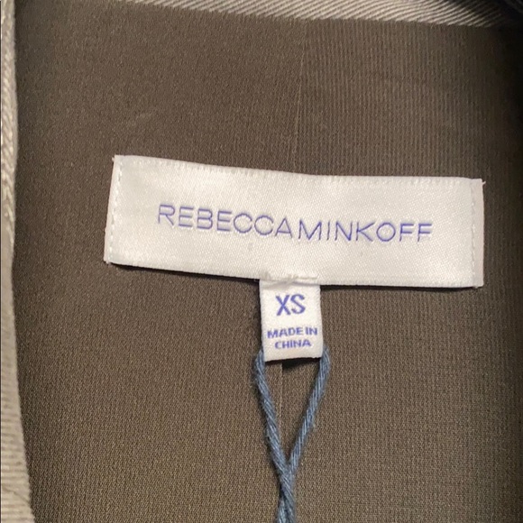 Rebecca Minkoff trench coat AMIS COAT W/ EYELETS - Picture 2 of 8